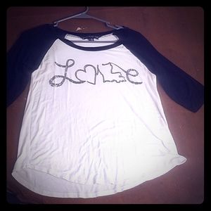 Small womens half sleeve shirt